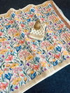 MG 377 Linen Digital Printed Non Catalog Sarees Wholesale Market In Surat